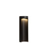 Lucide COMBO - Borne extérieur - Ø 9 cm - LED - 1x9W 3000K - IP54 - Noir - H 25 cm
