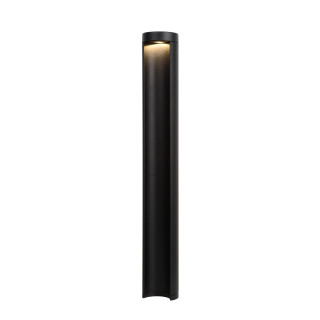 Lucide COMBO - Borne extérieur - Ø 9 cm - LED - 1x9W 3000K - IP54 - Noir - H 65 cm