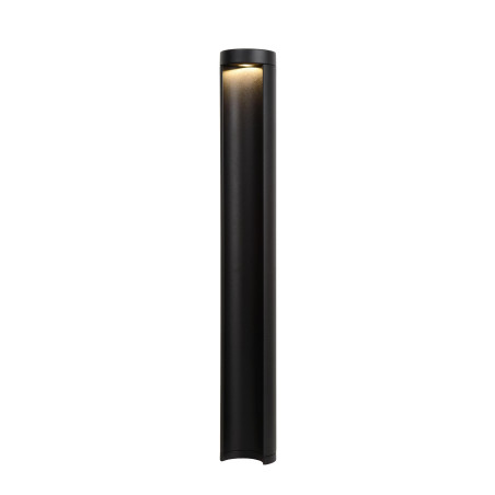 Lucide COMBO - Borne extérieur - Ø 9 cm - LED - 1x9W 3000K - IP54 - Noir - H 65 cm