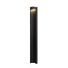 Lucide COMBO - Borne extérieur - Ø 9 cm - LED - 1x9W 3000K - IP54 - Noir - H 65 cm