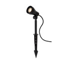 Lucide SPIKE - Spot de jardin - Ø 6,5 cm - LED Dim. - GU10 (MR16) - 1x5W 3000K - IP54 - Noir