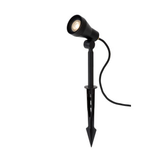Lucide SPIKE - Spot de jardin - Ø 6,5 cm - LED Dim. - GU10 (MR16) - 1x5W 3000K - IP54 - Noir