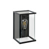 Lucide CLAIRE - Applique murale Intérieur/Extérieur - 1xE27 - IP54 - Anthracite
