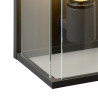 Lucide CLAIRE - Applique murale Intérieur/Extérieur - 1xE27 - IP54 - Anthracite