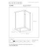 Lucide CLAIRE - Applique murale Intérieur/Extérieur - 1xE27 - IP54 - Anthracite