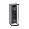 Lucide CLAIRE - Applique murale Intérieur/Extérieur - 2xE27 - IP54 - Anthracite