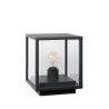 Lucide CLAIRE - Borne extérieur - 1xE27 - IP54 - Anthracite