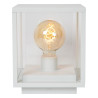 Lucide CLAIRE - Borne extérieur - 1xE27 - IP54 - Blanc