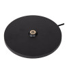 Lucide JUSTINE - Lampe de table Rechargeable Intérieur/Extérieur - Batterie/Piles - LED - L 13,5 x P 13,5 x H 38 cm - Noir
