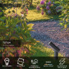 Lucide TATUM - Spot de jardin - LED - 1x4,5W 3000K - IP65 - Anthracite