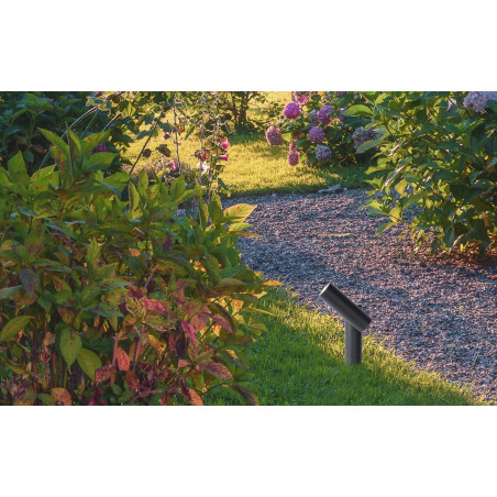 Lucide TATUM - Spot de jardin - LED - 1x4,5W 3000K - IP65 - Anthracite