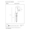 Lucide TATUM - Spot de jardin - LED - 1x4,5W 3000K - IP65 - Anthracite