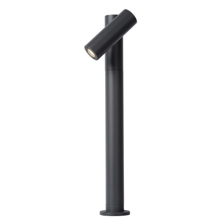 Lucide TATUM - Borne extérieur - LED - 1x5W 3000K - IP65 - Anthracite