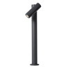 Lucide TATUM - Borne extérieur - LED - 1x5W 3000K - IP65 - Anthracite