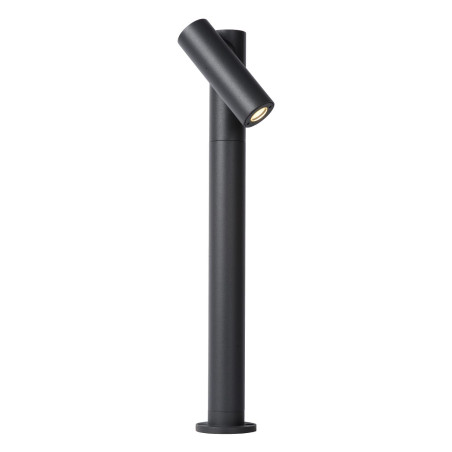Lucide TATUM - Borne extérieur - LED - 1x5W 3000K - IP65 - Anthracite