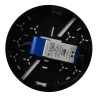 Lucide CERES-LED - Plafonnier Salle de bains - Ø 21,5 cm - LED Dim. - 1x30W 3000K - IP44 - Noir