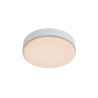 Lucide CERES-LED - Plafonnier Salle de bains - Ø 21,5 cm - LED Dim. - 1x30W 3000K - IP44 - Blanc