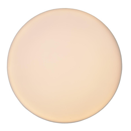 Lucide CERES-LED - Plafonnier Salle de bains - Ø 21,5 cm - LED Dim. - 1x30W 3000K - IP44 - Blanc