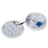 Lucide CERES-LED - Plafonnier Salle de bains - Ø 21,5 cm - LED Dim. - 1x30W 3000K - IP44 - Blanc