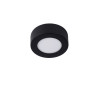 Lucide BRICE-LED - Plafonnier Salle de bains - Ø 11,7 cm - LED Dim. - 1x8W 3000K - IP44 - Noir