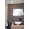 Lucide BRICE-LED - Plafonnier Salle de bains - Ø 11,7 cm - LED Dim. - 1x8W 3000K - IP44 - Blanc