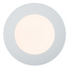Lucide BRICE-LED - Plafonnier Salle de bains - Ø 11,7 cm - LED Dim. - 1x8W 3000K - IP44 - Blanc