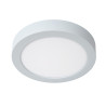 Lucide BRICE-LED - Plafonnier Salle de bains - Ø 24 cm - LED Dim. - 1x15W 3000K - IP44 - Blanc