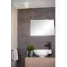 Lucide BRICE-LED - Plafonnier Salle de bains - LED Dim. - 1x8W 3000K - IP44 - Blanc