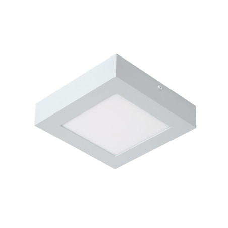 Lucide BRICE-LED - Plafonnier Salle de bains - LED Dim. - 1x15W 3000K - IP44 - Blanc
