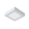 Lucide BRICE-LED - Plafonnier Salle de bains - LED Dim. - 1x15W 3000K - IP44 - Blanc