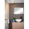 Lucide BRICE-LED - Plafonnier Salle de bains - LED Dim. - 1x15W 3000K - IP44 - Blanc