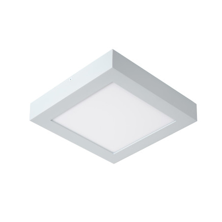 Lucide BRICE-LED - Plafonnier Salle de bains - LED Dim. - 1x22W 3000K - IP44 - Blanc