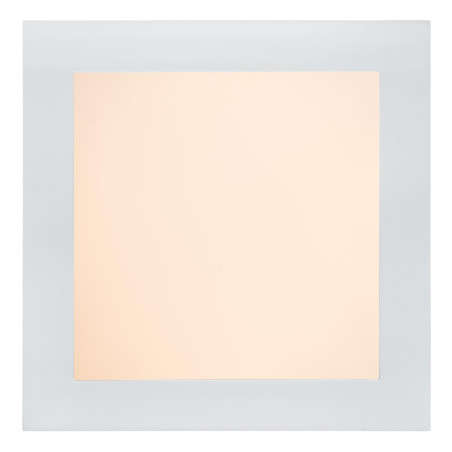 Lucide BRICE-LED - Plafonnier Salle de bains - LED Dim. - 1x22W 3000K - IP44 - Blanc