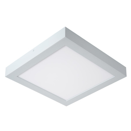 Lucide BRICE-LED - Plafonnier Salle de bains - LED Dim. - 1x30W 3000K - IP44 - Blanc