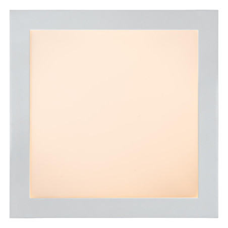 Lucide BRICE-LED - Plafonnier Salle de bains - LED Dim. - 1x30W 3000K - IP44 - Blanc