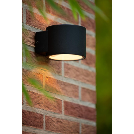 Lucide OXFORD - Applique murale Intérieur/Extérieur - 1xG9 - IP54 - Noir