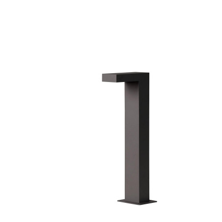 Lucide TEXAS - Borne extérieur - LED - 1x8W 3000K - IP54 - Anthracite
