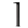 Lucide TEXAS - Borne extérieur - LED - 1x7W 3000K - IP54 - Anthracite