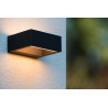Lucide GOA - Applique murale Intérieur/Extérieur - LED - 1x10W 3000K - IP54 - Anthracite