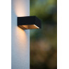 Lucide GOA - Applique murale Intérieur/Extérieur - LED - 1x10W 3000K - IP54 - Anthracite