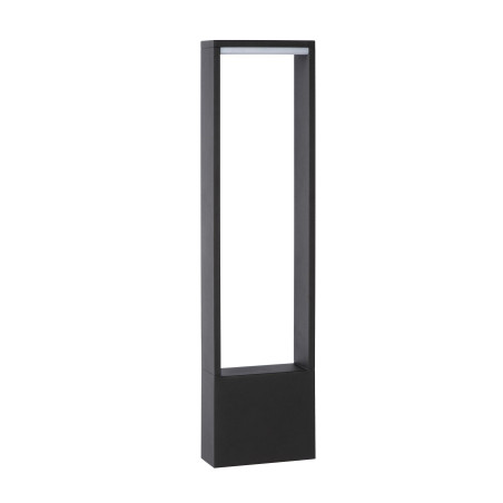 Lucide GOA - Borne extérieur - LED - 1x10W 3000K - IP54 - Anthracite