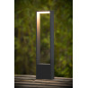 Lucide GOA - Borne extérieur - LED - 1x10W 3000K - IP54 - Anthracite