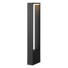 Lucide GOA - Borne extérieur - LED - 1x10W 3000K - IP54 - Anthracite