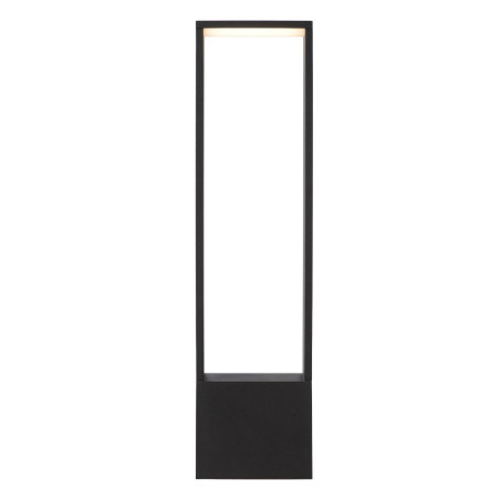 Lucide GOA - Borne extérieur - LED - 1x10W 3000K - IP54 - Anthracite