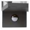 Lucide CLAIRETTE - Applique murale Intérieur/Extérieur - LED - 1x13W 3000K - IP54- Détecteur De Mouvement & Jour/Nuit -