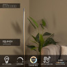 Lucide EQUINOX - Lampadaire - LED Dim. - CCT - 1x26W 2700K/4000K - Détecteur à balayage manuel - Fer gris - Vibes