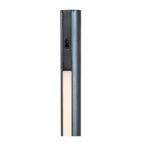 Lucide EQUINOX - Lampadaire - LED Dim. - CCT - 1x26W 2700K/4000K - Détecteur à balayage manuel - Fer gris - Vibes