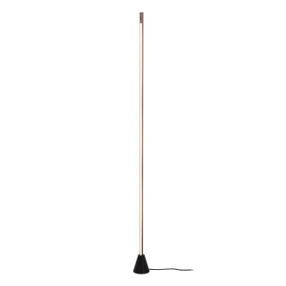 Lucide EQUINOX - Lampadaire - LED Dim. - CCT - 1x26W 2700K/4000K - Détecteur à balayage manuel - Café - Vibes