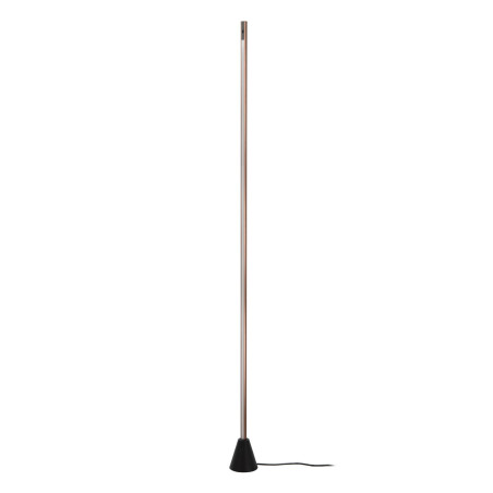 Lucide EQUINOX - Lampadaire - LED Dim. - CCT - 1x26W 2700K/4000K - Détecteur à balayage manuel - Café - Vibes