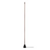 Lucide EQUINOX - Lampadaire - LED Dim. - CCT - 1x26W 2700K/4000K - Détecteur à balayage manuel - Café - Vibes